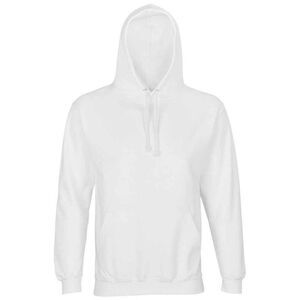 SOLS Unisex Adult Condor Hoodie / White